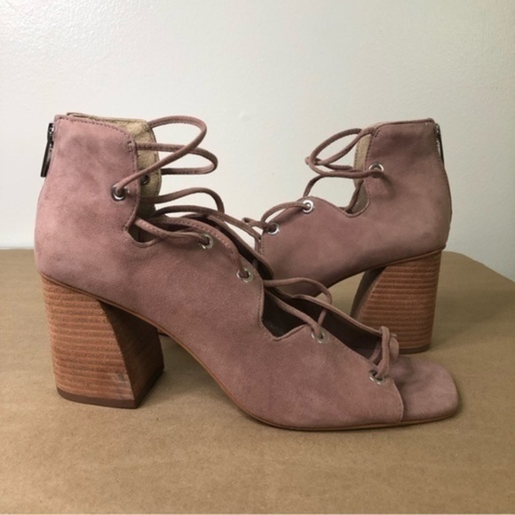 Vince Camuto Nahara Lace-Up Heels Size 9.5 - Picture 5 of 13